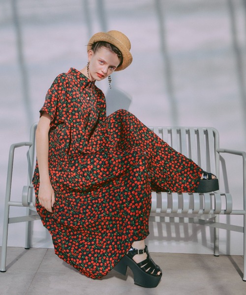 manana suerte（マニャーナスエルテ）の「アシンメトリープリーツワンピース（ワンピース・レディース・その他1/その他2・FREE）」の11枚目の写真