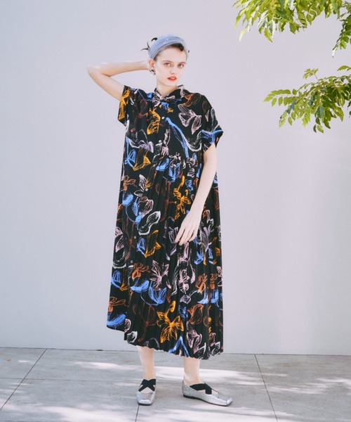 manana suerte（マニャーナスエルテ）の「アシンメトリープリーツワンピース（ワンピース・レディース・その他1/その他2・FREE）」の18枚目の写真