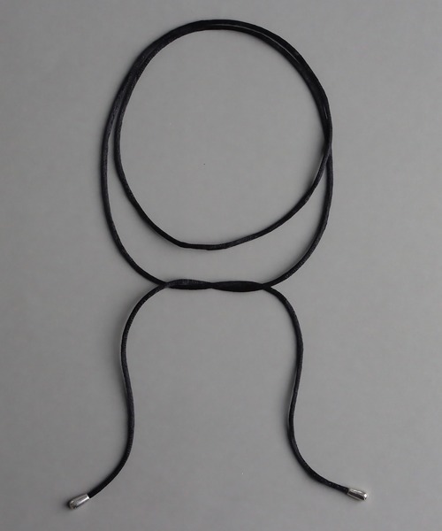 abaskdesign(アバスクデザイン)の「リボン チョーカー コードネックレス(チョーカー・レディース・ブラウン/ブラック・FREE)」の9枚目の写真