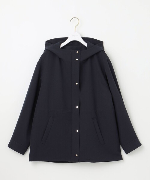 ANY SIS(エニィスィス)の「【撥水・UVカット・洗える】フーデットハーフ コート(その他アウター・レディース・ライトイエロー系/ネイビー系/ベージュ系/ライトグレー系・4)」の7枚目の写真