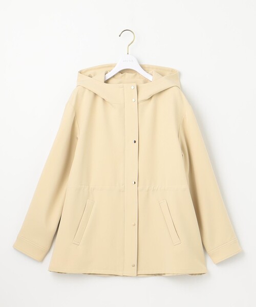ANY SIS(エニィスィス)の「【撥水・UVカット・洗える】フーデットハーフ コート(その他アウター・レディース・ライトイエロー系/ネイビー系/ベージュ系/ライトグレー系・4)」の10枚目の写真