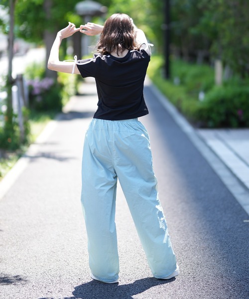 PUMA（プーマ）の「PUMA/プーマ T7 MODERN SLIM SHORT T Tシャツ 633345（Tシャツ/カットソー・レディース・ホワイト/ピンク/ブラック・M/L）」の16枚目の写真