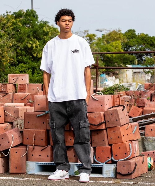 DC SHOES（ディーシーシューズ）の「25 WIDE CARGO PANT/DCワイドカーゴパンツ（カーゴパンツ・メンズ・ブラック/カーキ/ブラック系その他/インディゴブルー/ライトブルー・X-LARGE/LARGE/MEDIUM）」の7枚目の写真