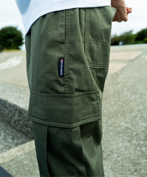 DC SHOES（ディーシーシューズ）の「25 WIDE CARGO PANT/DCワイドカーゴパンツ（カーゴパンツ・メンズ・ブラック/カーキ/ブラック系その他/インディゴブルー/ライトブルー・X-LARGE/LARGE/MEDIUM）」の13枚目の写真