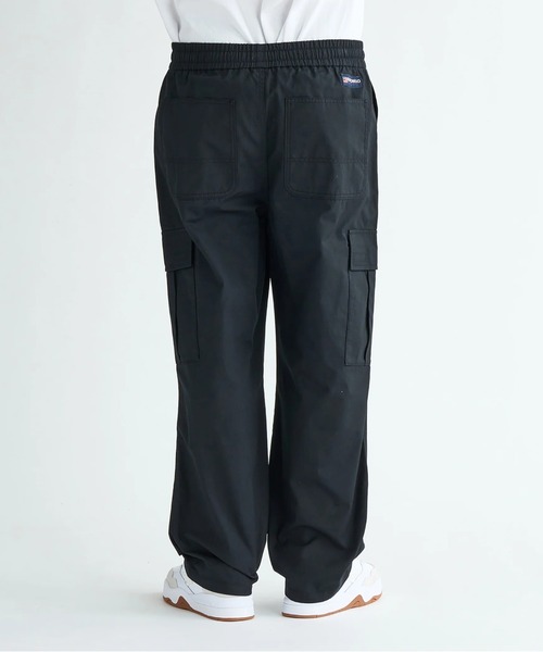 DC SHOECO DWR加工パンツ Mサイズ ベージュ・ブラック DC Shoes 25 KD WIDE CARGO PANT キッズ パンツ