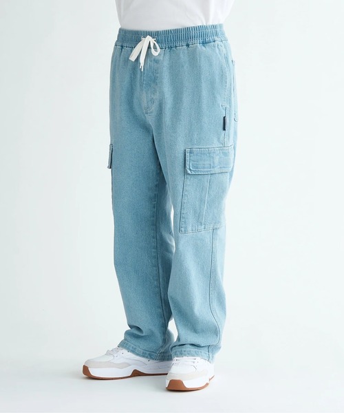 DC SHOES（ディーシーシューズ）の「25 WIDE CARGO PANT/DCワイドカーゴパンツ（カーゴパンツ・メンズ・ブラック/カーキ/ブラック系その他/インディゴブルー/ライトブルー・X-LARGE/LARGE/MEDIUM）」の20枚目の写真