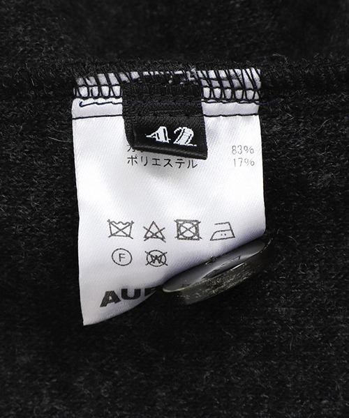 AUBERGE（オーベルジュ）の「AUBERGE / オーベルジュ：COOKE：AU24A33[AST]（カーディガン/ボレロ・メンズ・チャコール・42）」の6枚目の写真
