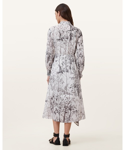 ALLSAINTS(オールセインツ)の「SKYLAR LONG SLEEVE MAXI DRESS | SKYLAR 長袖 マキシ ドレス・ワンピース(ワンピース・レディース・ホワイト系その他・4/6/8/10)」の8枚目の写真