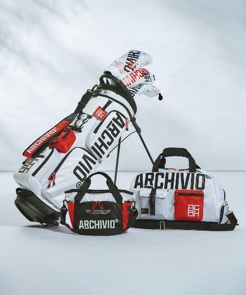 新品アルチビオARCHIVIOゴルフバックボストンバック ロゴラインボストンバッグ|アルチビオ - ゴルフウェアや婦人服通販