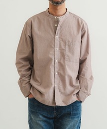 quadro（クオドロ）の「コットンアルデンテタイプライタールーズスタンドシャツ（シャツ/ブラウス）」