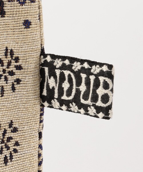 FREAK'S STORE（フリークスストア）の「Bindu/ビンドゥー Vintage Bandana Jacquard Tote Bag/ヴィンテージ バンダナジャガード トートバッグ（トートバッグ・レディース・ブラック/ナチュラル・ONE SIZE）」の8枚目の写真