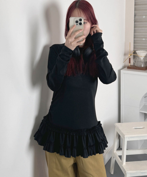 美品】BRILLブリル購入☆raspail/ラスパイユ 68 ロングTシャツ 美品】BRILLブリル購入☆raspail/ラスパイユ 68 ロングTシャツ