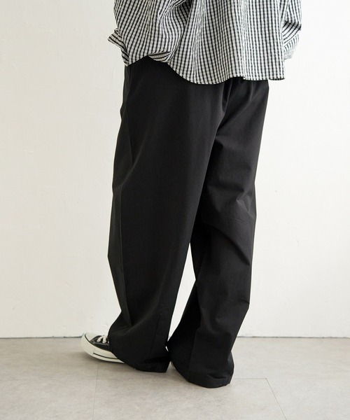 notch.（ノッチ）の「【sweet web掲載】ボリュームタックワイドパンツ（その他パンツ・レディース・キャメル/ブラック/アイボリー・M/TM）」の11枚目の写真