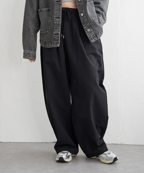 notch.（ノッチ）の「【sweet web掲載】ボリュームタックワイドパンツ（その他パンツ・レディース・キャメル/ブラック/アイボリー・M/TM）」の21枚目の写真