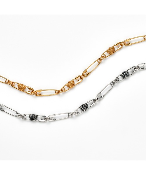JUSTIN DAVIS(ジャスティンデイビス)の「EXPRESS LOVE Bracelet(ブレスレット・メンズ・シルバー/ゴールド系その他・ONE SIZE)」の4枚目の写真