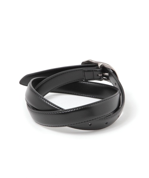 LAKOLE（ラコレ）の「ニュアンスバックルベルト / 321156（ベルト・レディース・ブラック/ブラウン・FREE）」の3枚目の写真