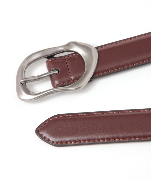 LAKOLE（ラコレ）の「ニュアンスバックルベルト / 321156（ベルト・レディース・ブラック/ブラウン・FREE）」の5枚目の写真