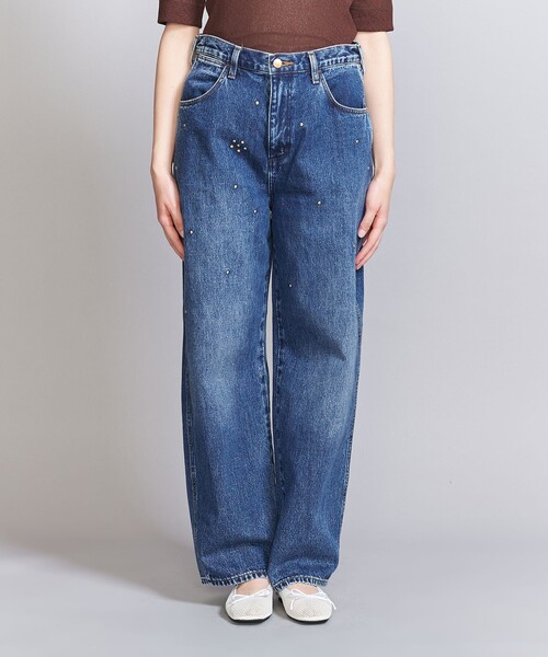 Wrangler(ラングラー)の「<Wrangler>BARREL スタッズ デニムパンツ(デニムパンツ・レディース・コバルトブルー・M/S)」の5枚目の写真