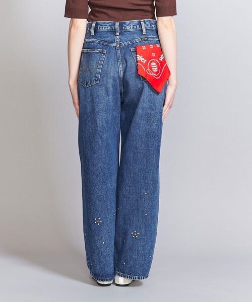 Wrangler(ラングラー)の「<Wrangler>BARREL スタッズ デニムパンツ(デニムパンツ・レディース・コバルトブルー・M/S)」の7枚目の写真
