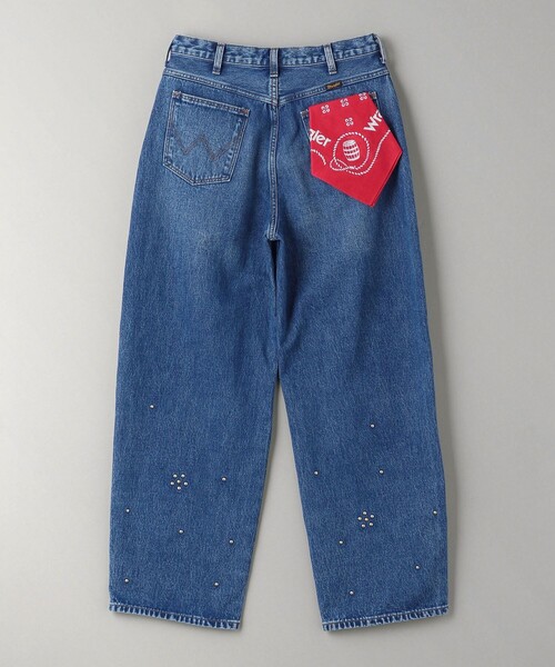 Wrangler(ラングラー)の「<Wrangler>BARREL スタッズ デニムパンツ(デニムパンツ・レディース・コバルトブルー・M/S)」の8枚目の写真