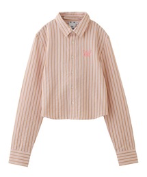 X-girl | BUTTERFLY STRIPE L/S SHIRT(シャツ/ブラウス)