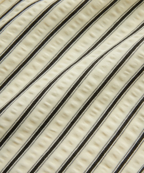 X-girl（エックスガール）の「BUTTERFLY STRIPE L/S SHIRT（シャツ/ブラウス・レディース・ホワイト/ピンク/ブルー・S/M）」の8枚目の写真