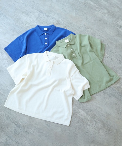 【美品】ビュルデサボン　ニット　人気商品　ホワイト　bulludesavon 美品】ビュルデサボン ニット 人気商品 ホワイト bulludesavon