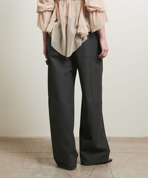ATTISESSION（アティセッション）の「＜ATTISESSION＞コットン ツイル カービー ペインターパンツ（その他パンツ・レディース・オフホワイト/ダークグレー/その他9・36/38）」の4枚目の写真