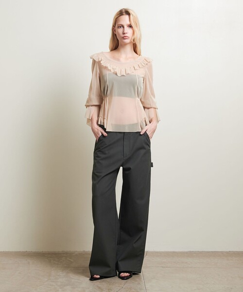 ATTISESSION コットン ツイル カービー ペインターパンツ BEAUTY&YOUTH UNITED ARROWS｜<ATTISESSION>コットン ツイル