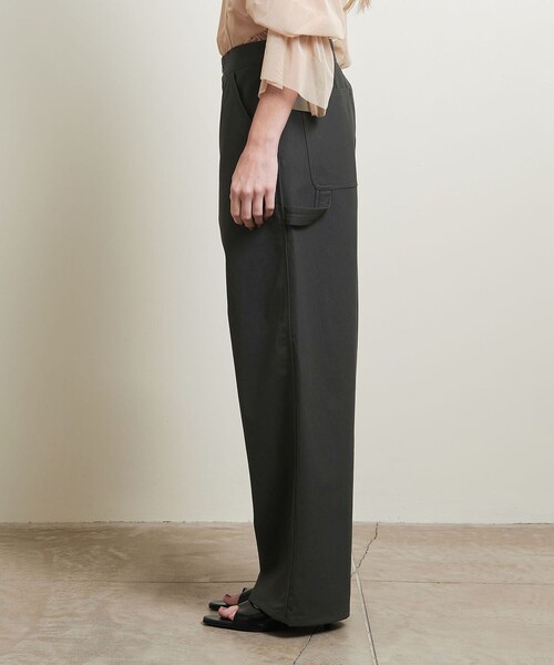 ATTISESSION（アティセッション）の「＜ATTISESSION＞コットン ツイル カービー ペインターパンツ（その他パンツ・レディース・オフホワイト/ダークグレー/その他9・36/38）」の9枚目の写真
