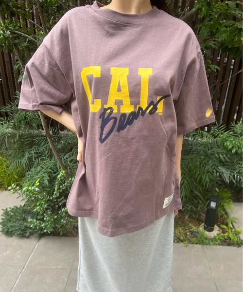 DISCUS ATHLETIC（ディスカス　アスレチック）の「【DISCUS ATHLETIC/ディスカス アスレチック】DISCUS ATHLETIC×U.S.COLLEGEルーズカレッジT シャツ（Tシャツ/カットソー・レディース・ホワイト系6/ブラック系3/ホワイト系7/ブラウン/ブラック系1/ホワイト系4/ホワイト系5/グリーン系2/ホワイト系1/ブラック系2/ネイビー系2/ホワイト系8/ホワイト系2/グリーン系1/ホワイト系3/ネイビー系1・M/L）」の12枚目の写真