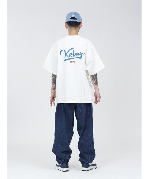 KEBOZ（ケボズ）の「ICON LOGO S/S TEE【入荷禁止】（Tシャツ/カットソー・メンズ・ブルー/グレー/ブラック/ミント/ホワイト・S/M/L/XL/2XL）」の6枚目の写真