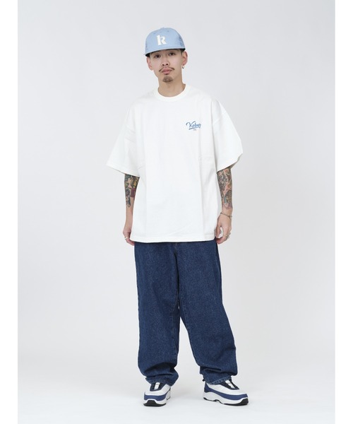 KEBOZ（ケボズ）の「ICON LOGO S/S TEE【入荷禁止】（Tシャツ/カットソー・メンズ・ブルー/グレー/ブラック/ミント/ホワイト・S/M/L/XL/2XL）」の7枚目の写真