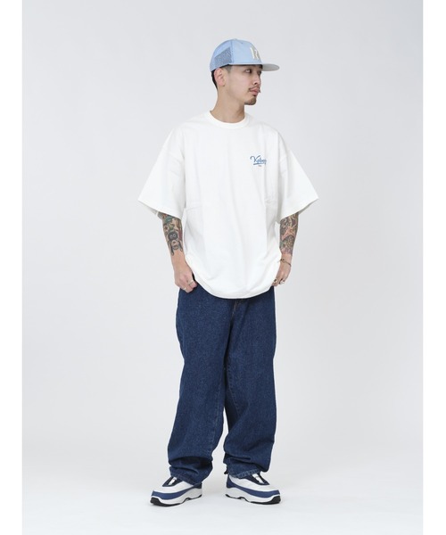 KEBOZ（ケボズ）の「ICON LOGO S/S TEE【入荷禁止】（Tシャツ/カットソー・メンズ・ブルー/グレー/ブラック/ミント/ホワイト・S/M/L/XL/2XL）」の8枚目の写真