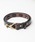 TORY LEATHER�i�g���[���U�[�j�́u�yRS�z�yTORY LEATHER�zHAVANA BRIDLE LEATHER CREASED BELT WITH A COLLAPSIBLE BRASS HOOF PICK�i�x���g�j�v�b�u���E��