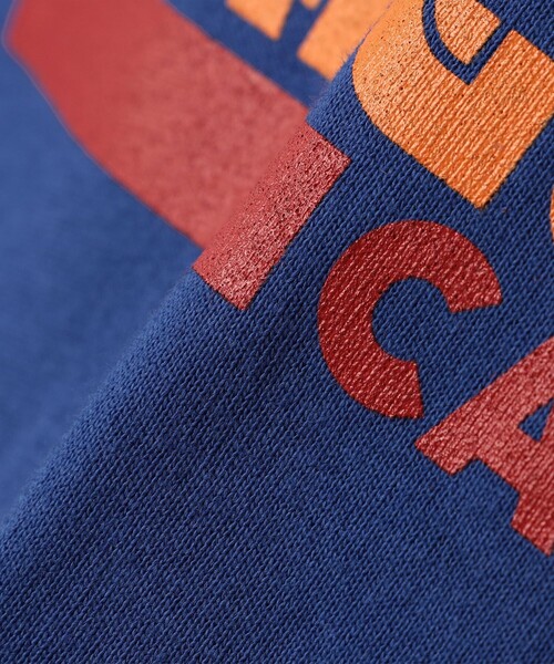 Champion(チャンピオン)の「Champion: ロゴ プリント ワンピース <KIDS>(ワンピース・キッズ・ナチュラル/ブルー・110/130/150)」の13枚目の写真