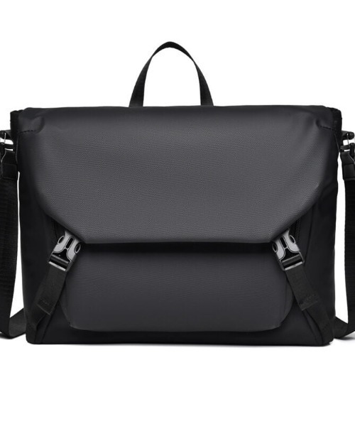 L LABEL（エルラベル）の「ユーティリティショルダーバッグ（ショルダーバッグ・メンズ・グレー/ブラック・FREE）」の3枚目の写真