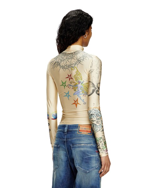 DIESEL（ディーゼル）の「ウィメンズ 長袖トップ T-IMUN（Tシャツ/カットソー・レディース・その他・LARGE/SMALL/X-SMALL/MEDIUM/X-LARGE）」の2枚目の写真