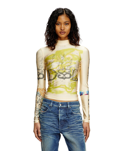 DIESEL（ディーゼル）の「ウィメンズ 長袖トップ T-IMUN（Tシャツ/カットソー・レディース・その他・LARGE/SMALL/X-SMALL/MEDIUM/X-LARGE）」の5枚目の写真