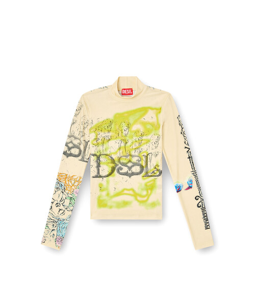 DIESEL（ディーゼル）の「ウィメンズ 長袖トップ T-IMUN（Tシャツ/カットソー・レディース・その他・LARGE/SMALL/X-SMALL/MEDIUM/X-LARGE）」の4枚目の写真