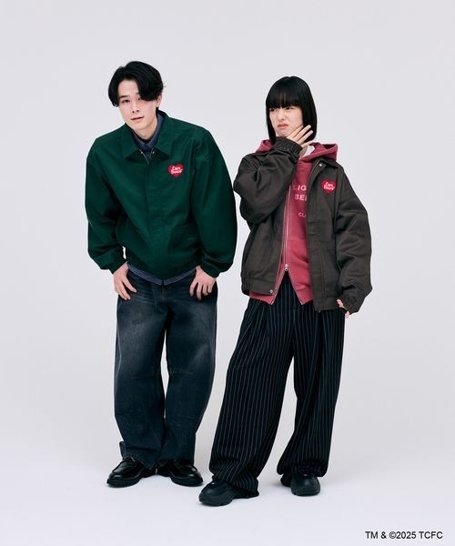 PBLIM（ページボーイリム）の「【ケアベア×PBLIM】ZIPブルゾン（カバーオール・レディース・カーキ/ダークブラウン・FREE）」の4枚目の写真