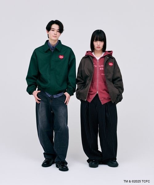 PBLIM（ページボーイリム）の「【ケアベア×PBLIM】ZIPブルゾン（カバーオール・レディース・カーキ/ダークブラウン・FREE）」の5枚目の写真