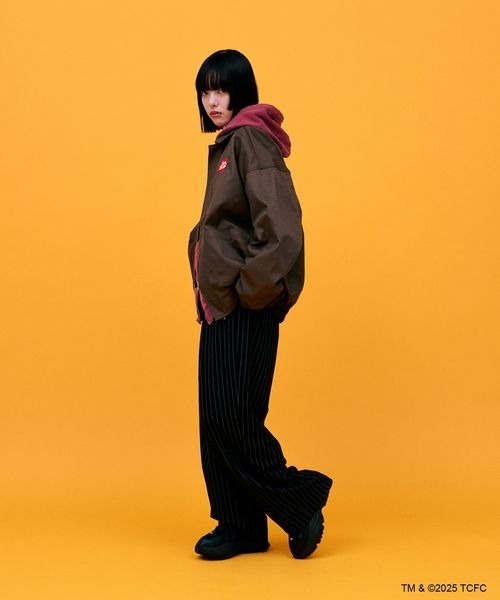 PBLIM（ページボーイリム）の「【ケアベア×PBLIM】ZIPブルゾン（カバーオール・レディース・カーキ/ダークブラウン・FREE）」の10枚目の写真