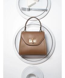 Te chichi | ブラウン ミニハンドバッグ《2025spring catalog item》(ハンドバッグ)