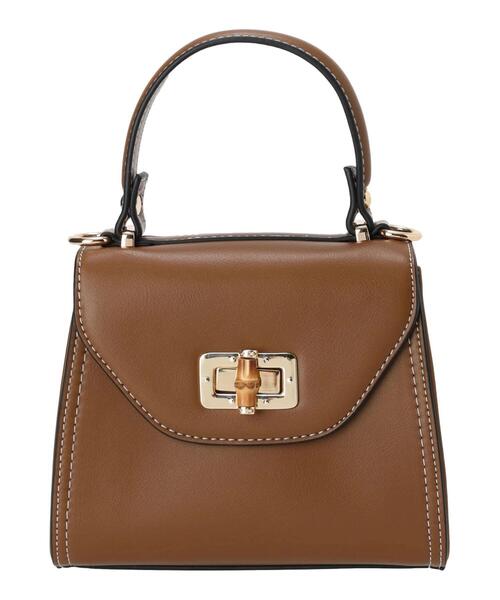 Te chichi（テチチ）の「ブラウン ミニハンドバッグ《2025spring catalog item》（ハンドバッグ・レディース・ブラウン・F）」の3枚目の写真