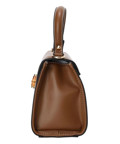 Te chichi（テチチ）の「ブラウン ミニハンドバッグ《2025spring catalog item》（ハンドバッグ・レディース・ブラウン・F）」の5枚目の写真