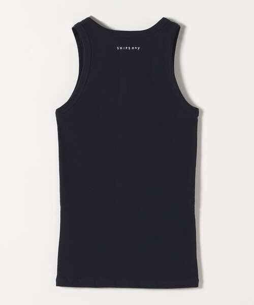 PETIT BATEAU（プチバトー）の「【SHIPS any別注】PETIT BATEAU: ロゴ プリント タンクトップ 25SS（タンクトップ・レディース・ホワイト/ネイビー・ONE SIZE）」の14枚目の写真