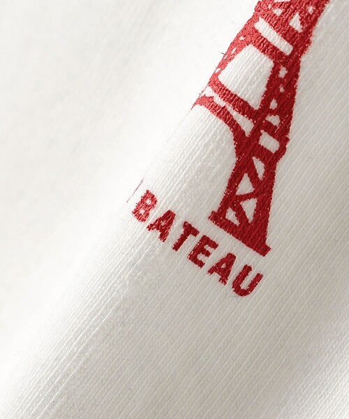 PETIT BATEAU（プチバトー）の「【SHIPS any別注】PETIT BATEAU: ロゴ プリント タンクトップ 25SS（タンクトップ・レディース・ホワイト/ネイビー・ONE SIZE）」の17枚目の写真