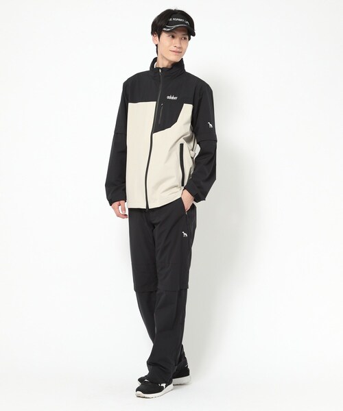 adabat（アダバット）の「撥水加工 アジャストレングスレインパンツ（その他・メンズ・ブラック・50/48/46）」の12枚目の写真