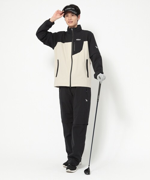 adabat（アダバット）の「撥水加工 アジャストレングスレインパンツ（その他・メンズ・ブラック・50/48/46）」の13枚目の写真